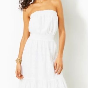 Lilly Pulitzer Nikole eyelet midi dress